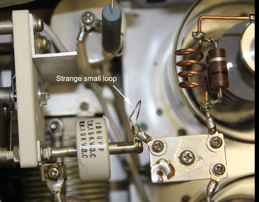 nichrome loop parasitic suppression Kenwood TL922